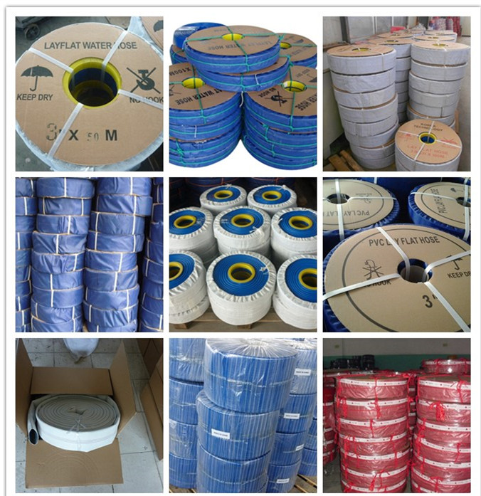 pvc lay flat hose package