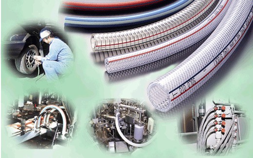 application of pvc fibre hose